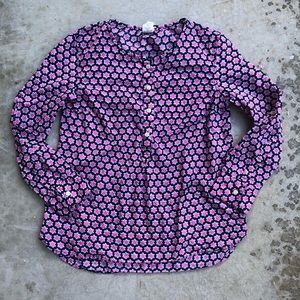 J. Crew Shirts & Tops - 💸SOLD💸Crewcuts popover cotton shirt star print J. Crew Shirts & Tops - 💸SOLD💸Crewcuts popover cotton shirt star print